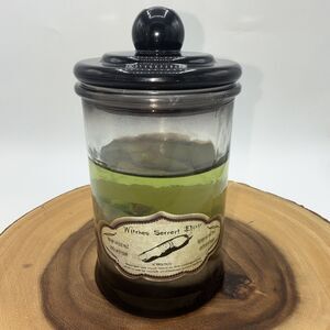 Pan Asian - Witches Secret Elixir Severed Fingers Light Up Apothecary Jar 7”